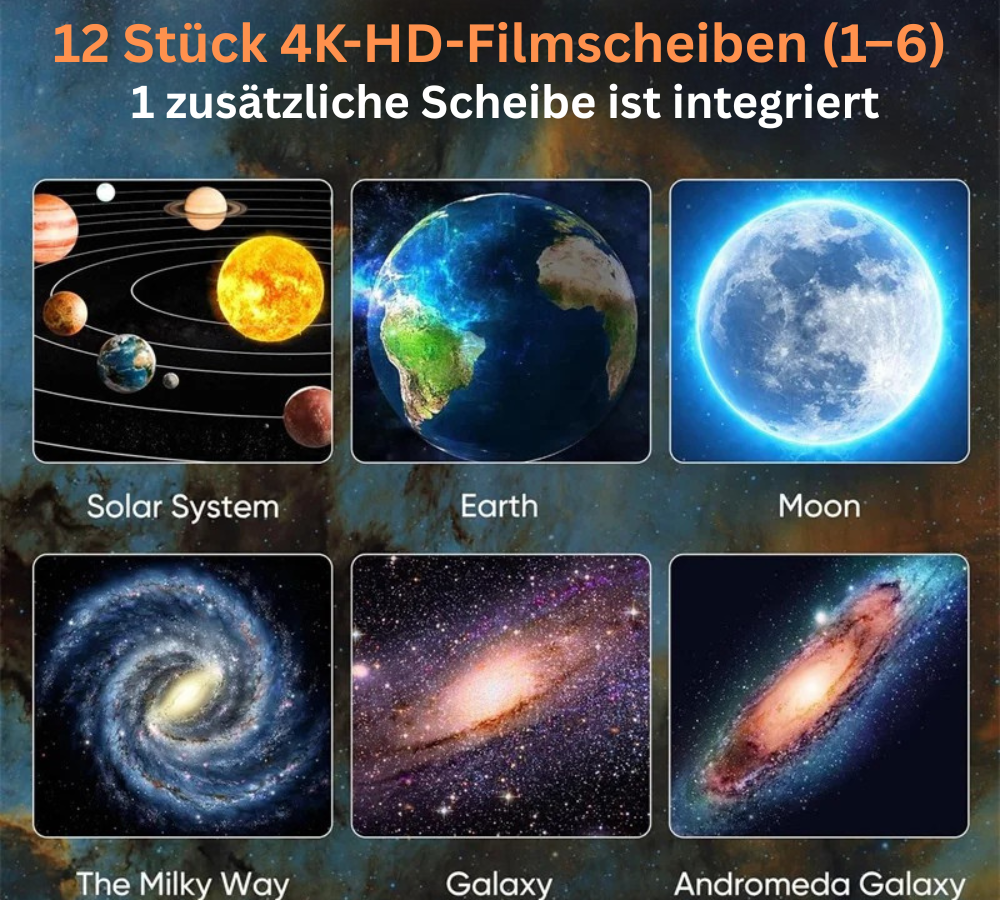 GLOBE LED GALAXY PROJECTOR
