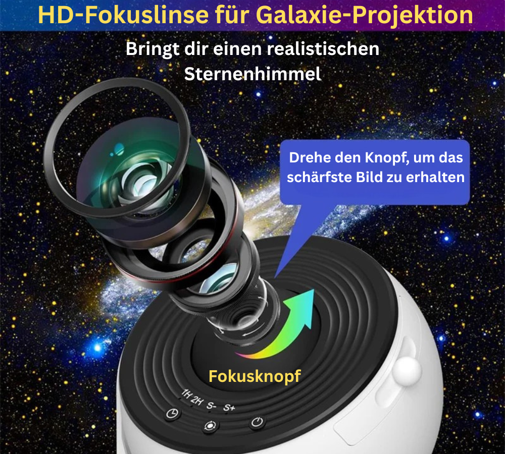GLOBE LED GALAXY PROJECTOR