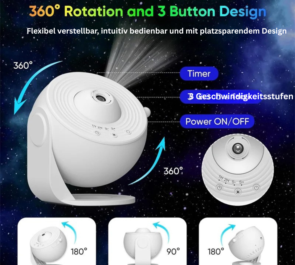 GLOBE LED GALAXY PROJECTOR